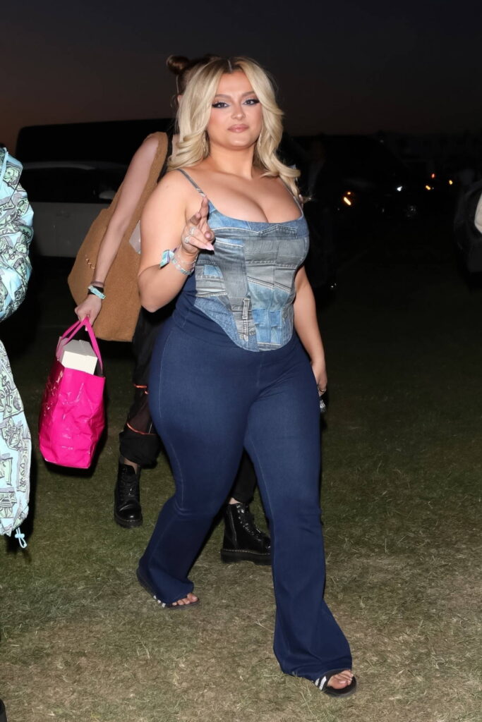 Bebe Rexha flaunts her curves in skintight outfit while attending the 2023 Coachella Valley Music and Arts Festival in Indio California 140423 7